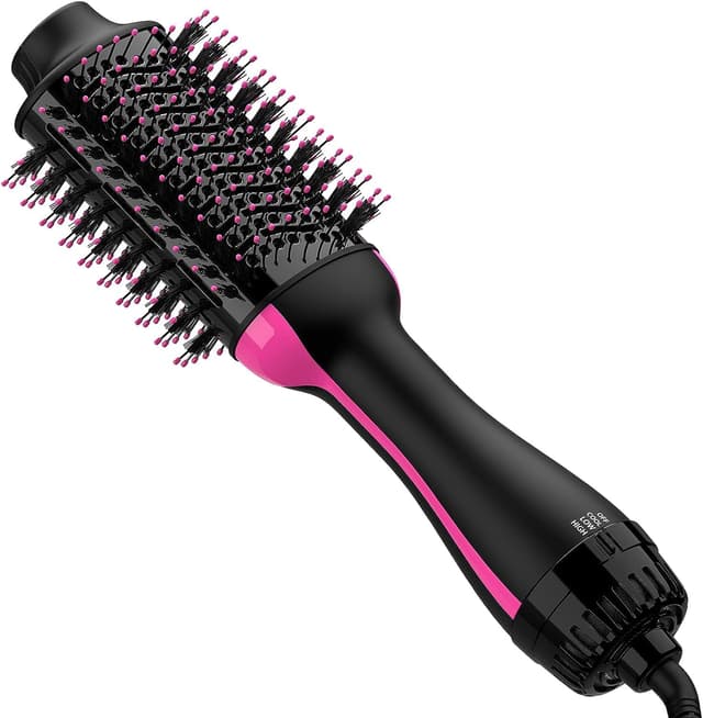 Sawop Warmluftbürste Rundbürstenföhn 4-in-1 Haartrockner und Styler Volumizer