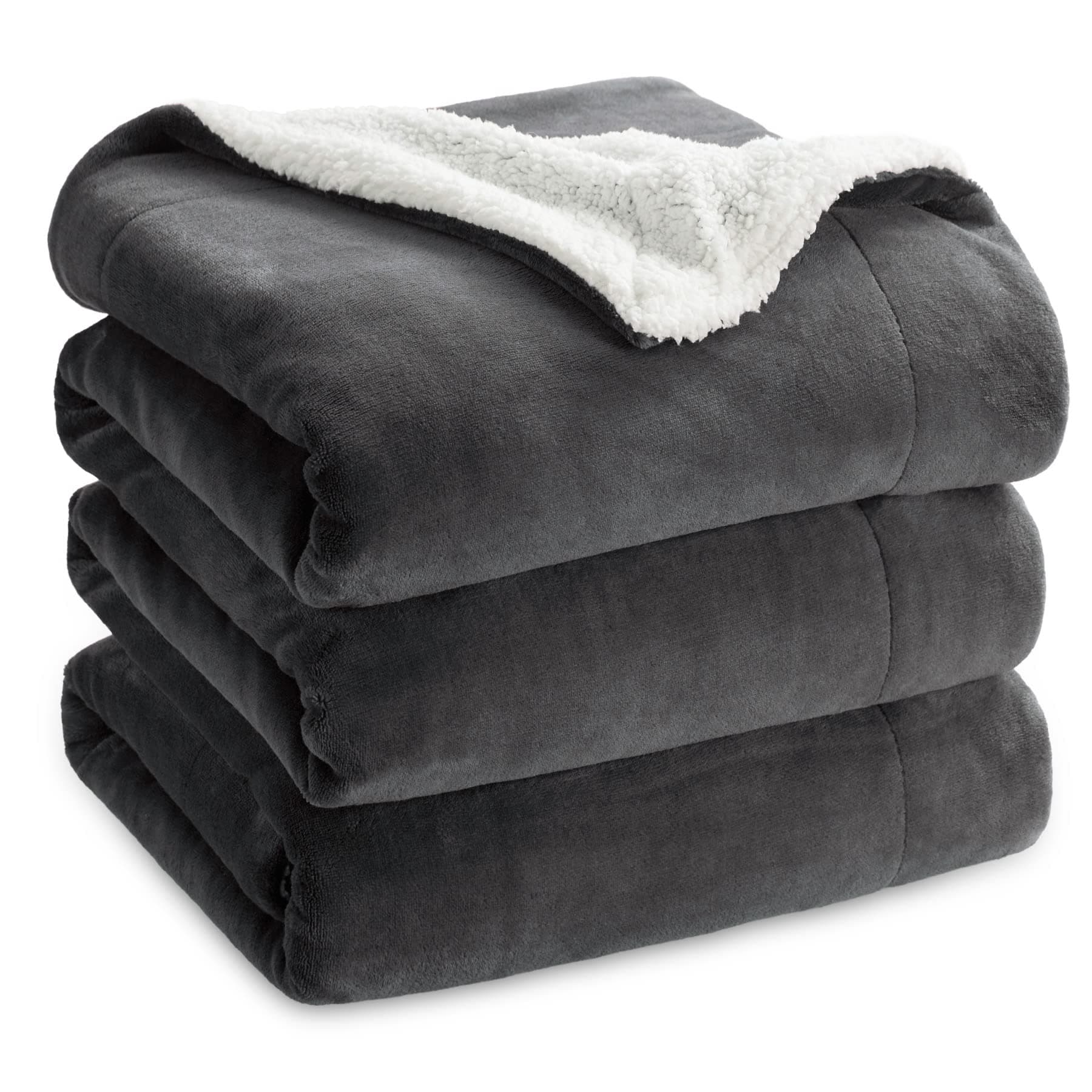 🌟 DEAL DES TAGES 🌟 BEDSURE Kuscheldecke - Warme Sherpa Wolldecke & Sofadecke