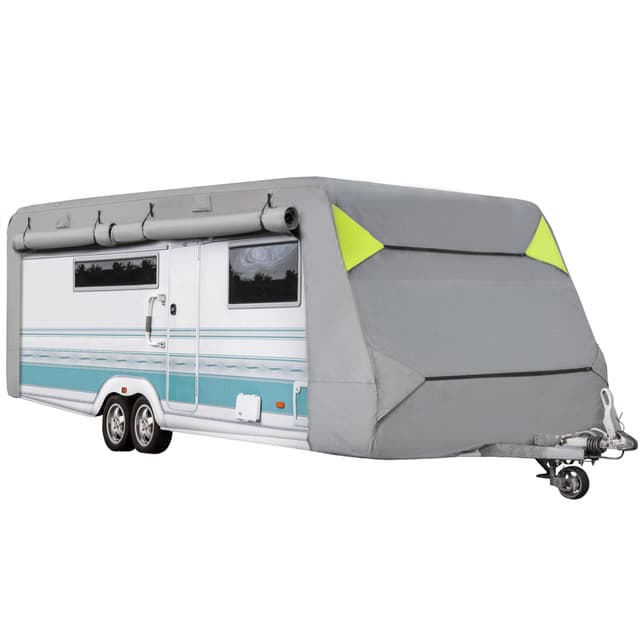 🚐 ONVAYA® Wohnwagen-Schutzhülle | Abdeckung fürs Wohnmobil | Wind- und wetterfest 🌬️☔