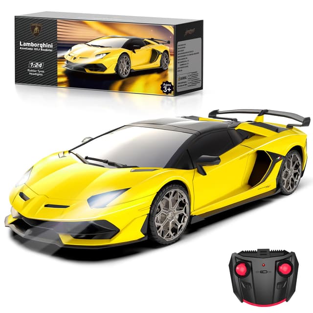 AEROQUEST Lamborghini Offiziell Lizenziertes RC Auto - Gelb 🏎️🎁