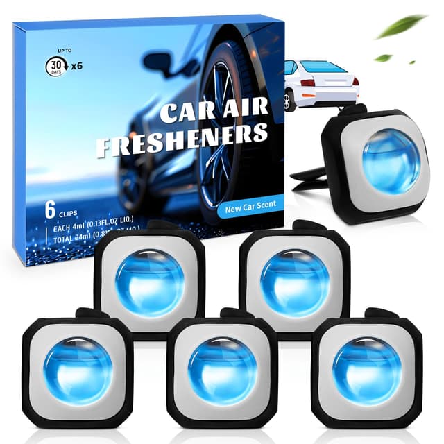 🚗 SCENTORINI Auto Duft 6 Stück Set - New Car Duft 🌬️