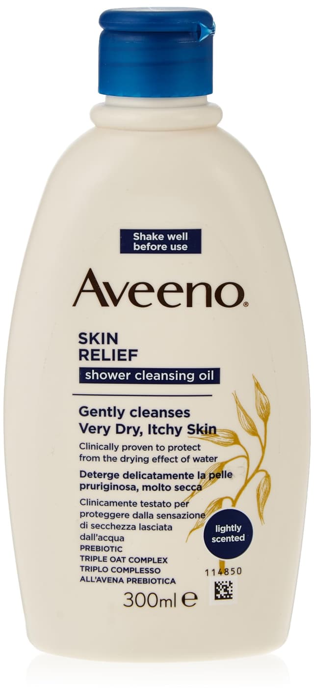 🛁🌿 Aveeno Skin Relief - Detergente Olio Bagno e Doccia, 300ml - Angebot!
