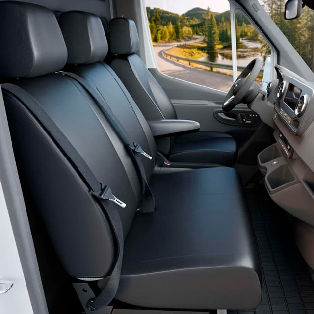 🚗 WALSER Passform Auto-Sitzbezug für Transporter - Kompatibel mit Citroen Jumper