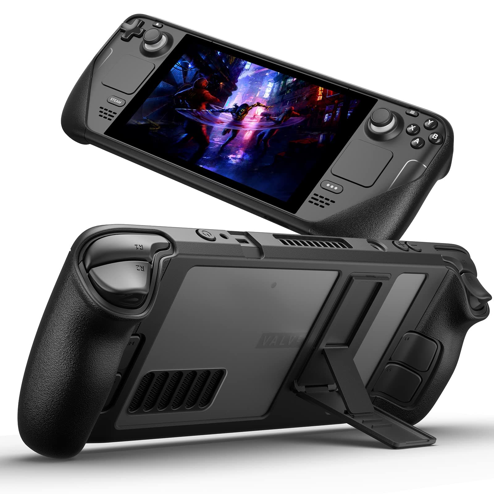 🎮 JSAUX Kickstand Case für Steam Deck/Steam Deck OLED | PC0105 Upgrade