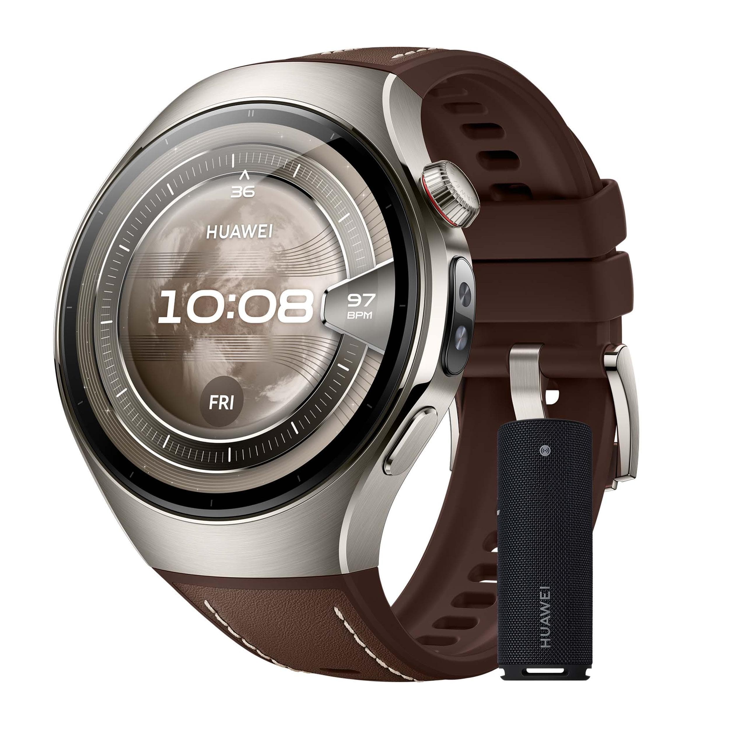 Huawei Watch 5 Smartwatch+Sound Joy 2 Angebot 🌟 46mm Braun