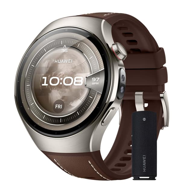 Huawei Watch 5 Smartwatch+Sound Joy 2 Angebot 🌟 46mm Braun