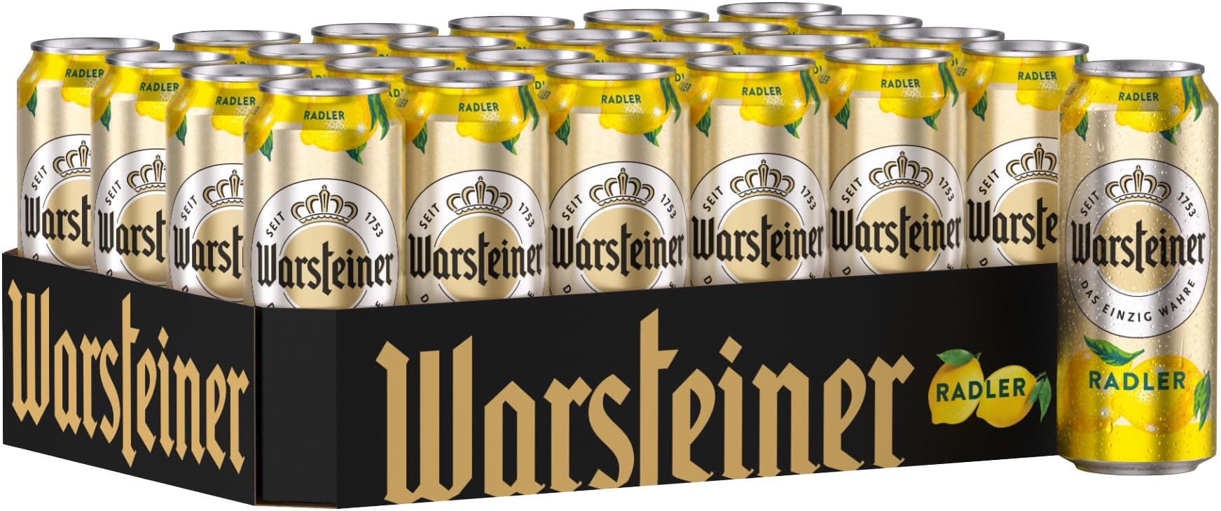 Warsteiner Radler Zitrone - Erfrischendes Biermischgetränk 🍋