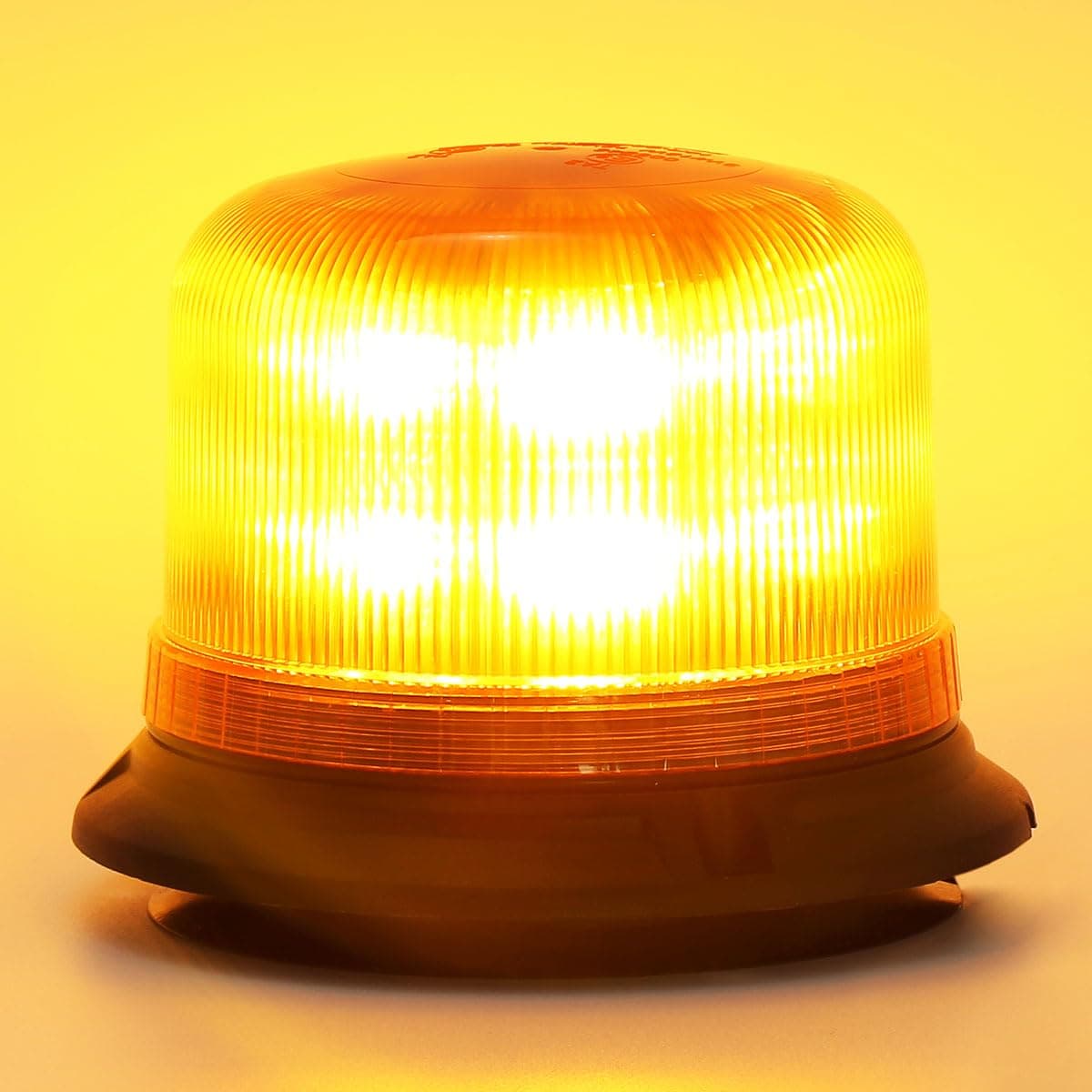 ETUKER 12V 24V Orange Rundumleuchte Magnet Blitzleuchte 🚨