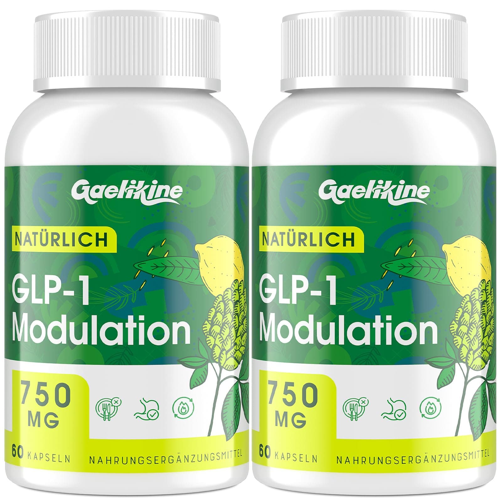 Gaelikine GLP-1 Modulation 750 mg - Hochdosiert und Natürlich 🌿