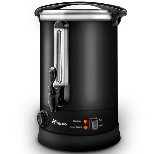 🔥 TRESKO® Glühweinkocher 6,8L / 1500W Einkochautomat aus Edelstahl ♨️