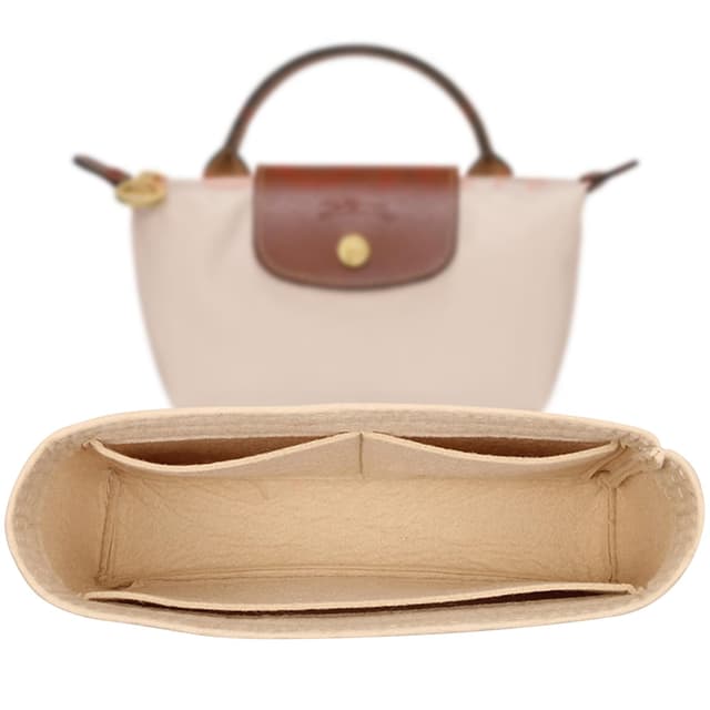 👜 Sunshine Smile Pliage Organizer Mini - Taschen Organizer für Longchamp Mini Tasche