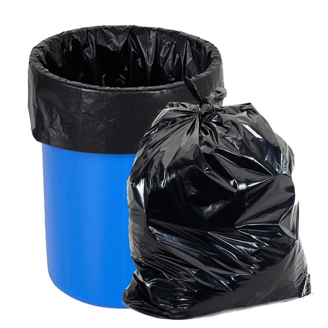 🌟 O2frepak Schwarz Müllbeutel 60Liter 100 Stück 🌟