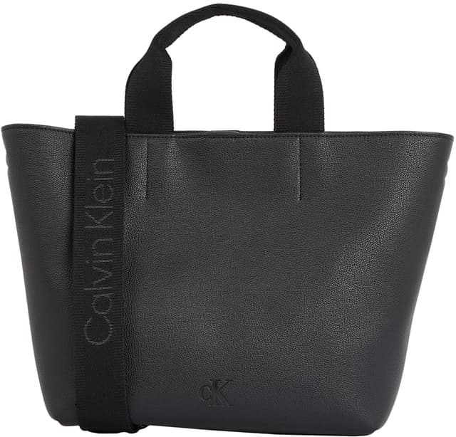 Calvin Klein Damen Tote Bag Tasche Ultralight Mini Klein, Schwarz (NA Black) 🖤👜