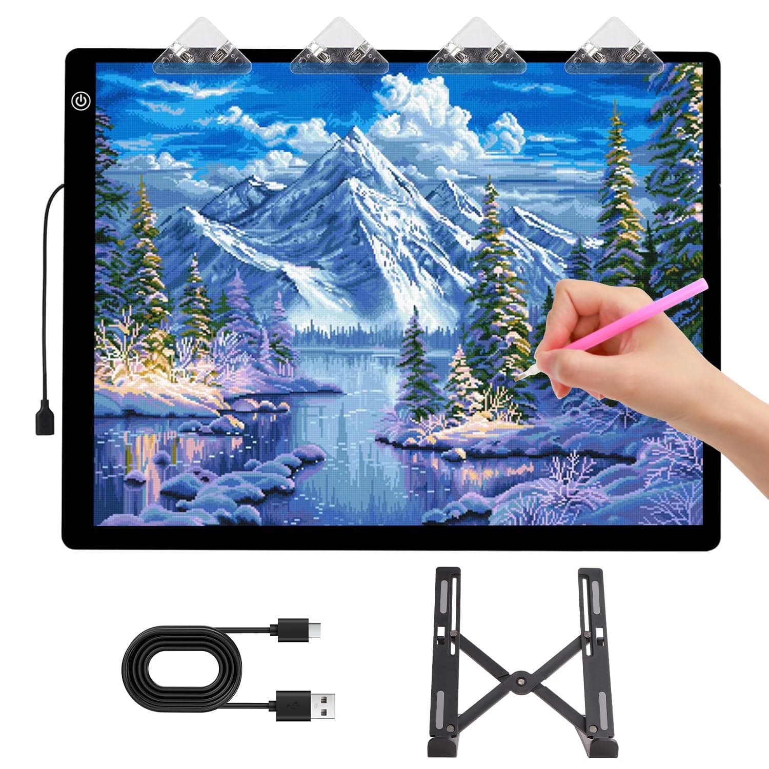 🌟 Sonderangebot! iVAOOZE Leuchttisch A3 für Diamond Painting 🖼️