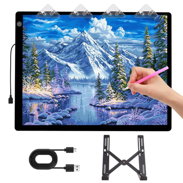 🌟 Sonderangebot! iVAOOZE Leuchttisch A3 für Diamond Painting 🖼️