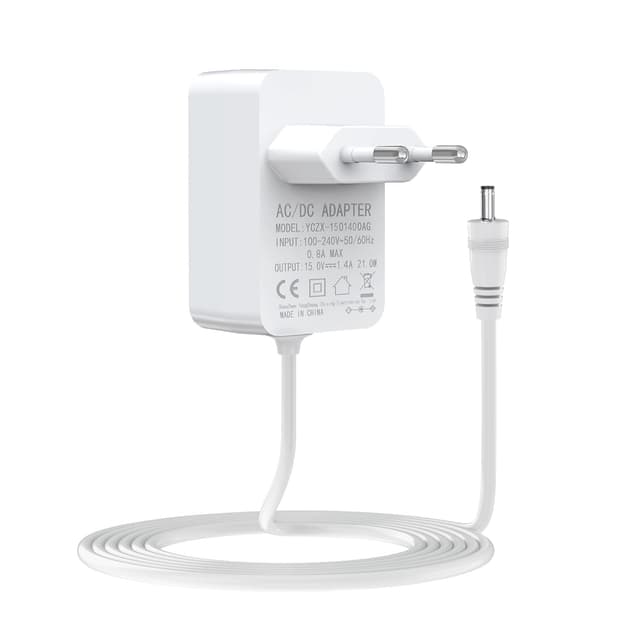 21W Netzteil für Echo (1st/2nd Gen), Echo Plus (1st Gen), Echo Show (1st Gen), Echo Show 5 (3rd Gen), Fire TV(2nd Gen), Echo Link, Echo Look Ladegerät Netzadapter, 1.5M Netzkabel, Weiß 🌟🔌