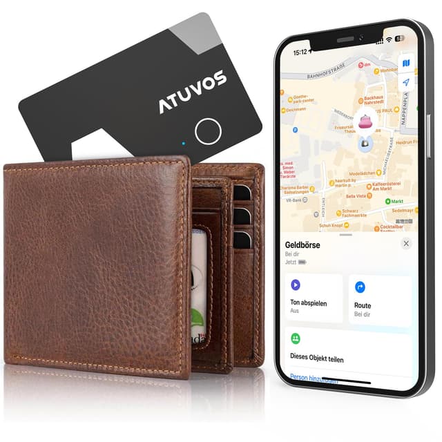 ATUVOS Air Tag Card Wallet Tracker Karte Thin 1.6mm - Verfolgen, Finden und Schützen 🌟