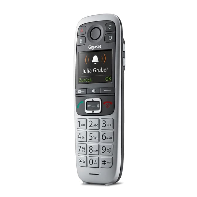 📞 Gigaset E560HX - DECT-Mobilteil mit Ladeschale - Senioren-Telefon für Router und DECT-Basis 📞
