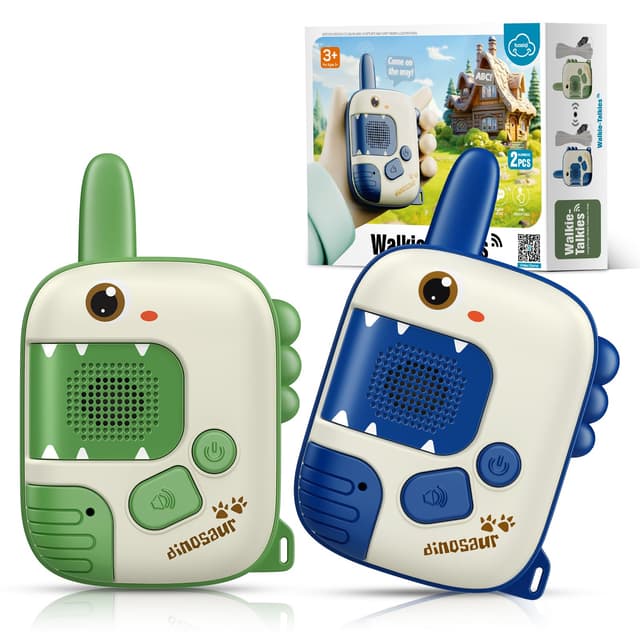 🦕🦖 Walkie Talkie Kinder Dinosaurier Spielzeug ab 3-8 Jahre | Geschenkideen für Jungen