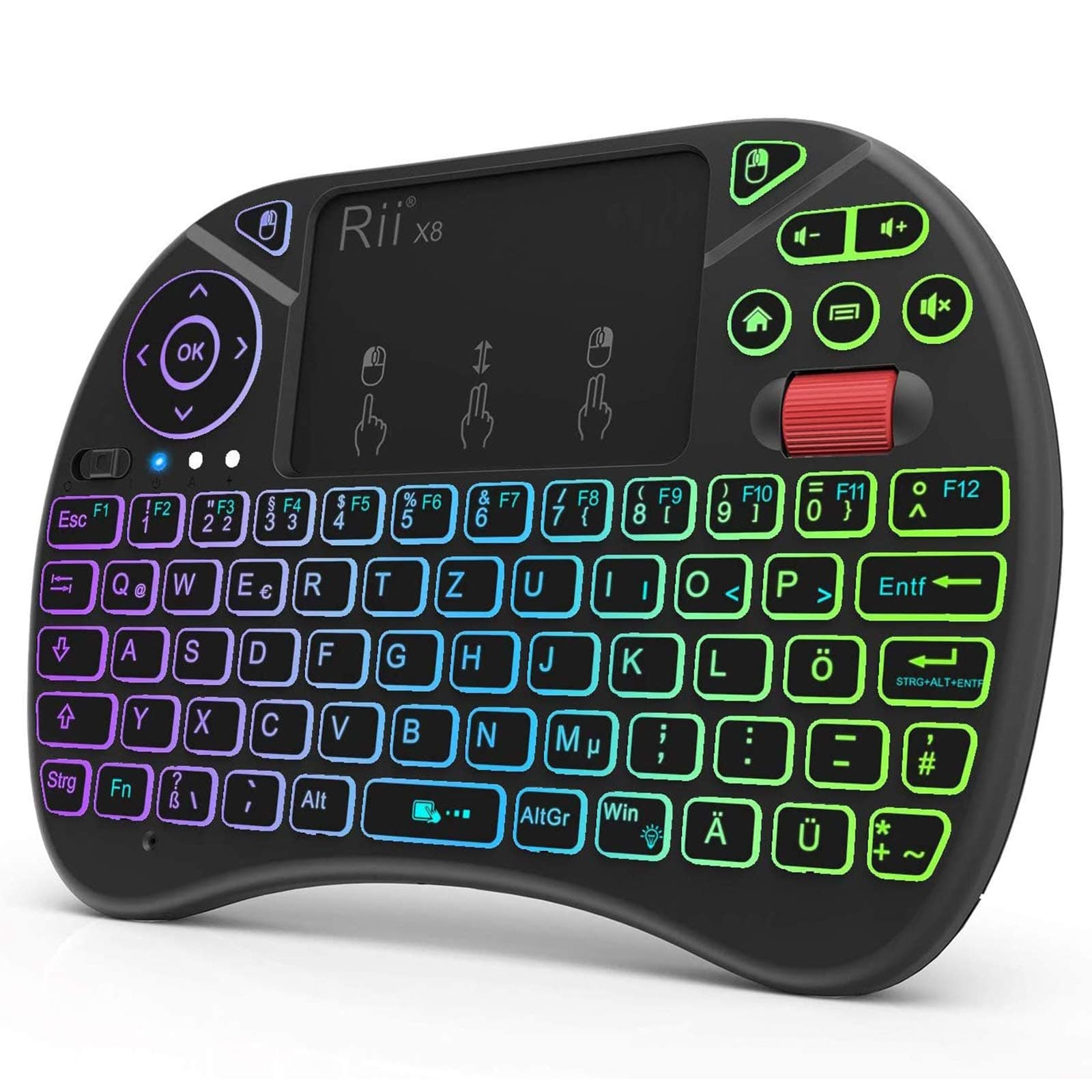 🌟 Super Angebot! Rii Mini Tastatur Mit Touchpad 🌈🖱️