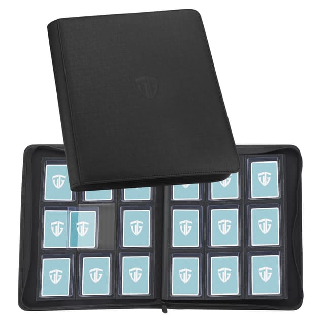 TCGUARD Toploader Sammelkarten Album für 216 Toploader, 9 Fächer 🃏🛡️