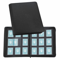 TCGUARD Toploader Sammelkarten Album für 216 Toploader, 9 Fächer 🃏🛡️ Angebot bei HelloDeals