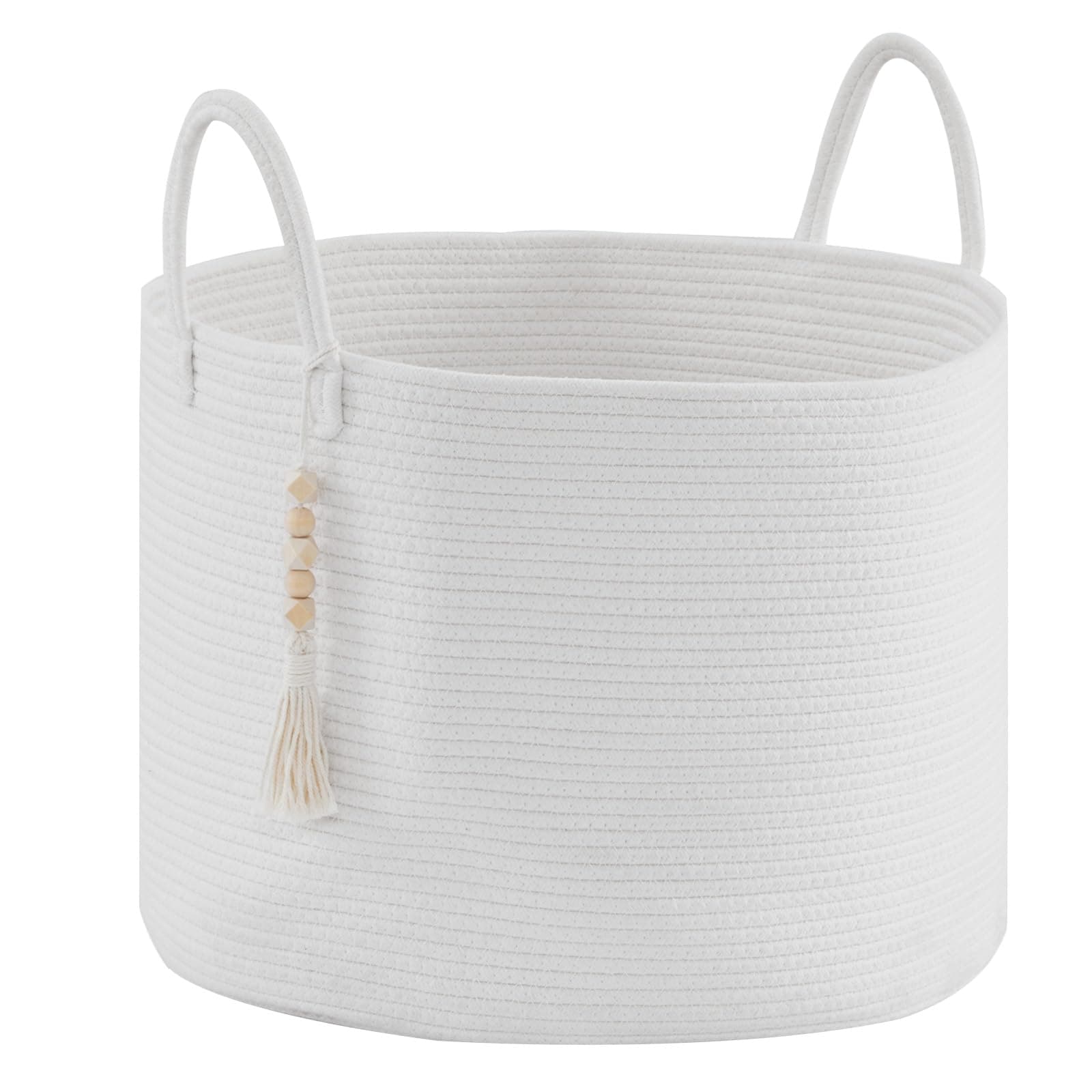 🌟 YOUDENOVA Wäschekorb Geflochten Groß 65L - Aufbewahrungskorb für Wohnzimmer & Kinderzimmer 🧺