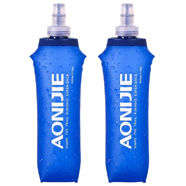 Azarxis TPU Faltbarer Soft Flask - 2 Stück 💦🚴