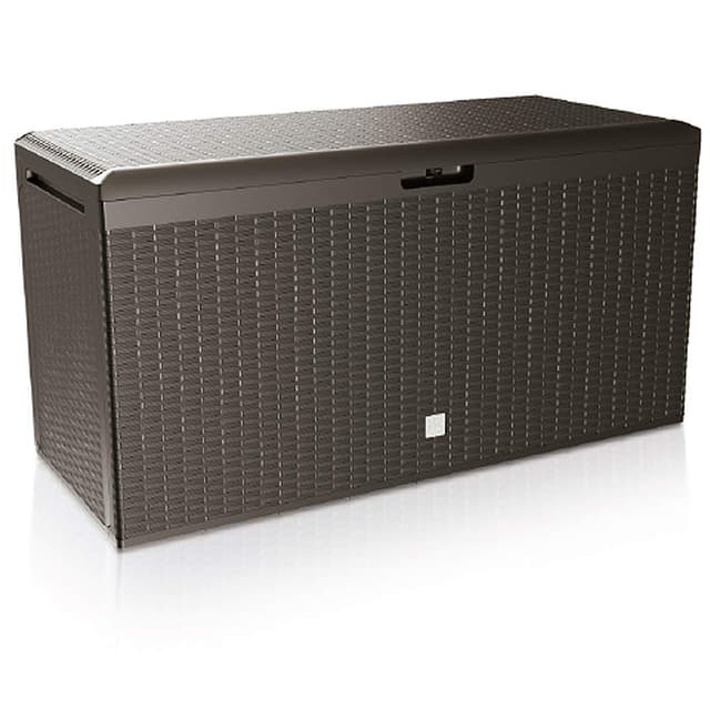 🌿🌞 Casaria® Gartenbox Auflagenbox abschließbar Braun 290L UV-beständig 🌞🌿