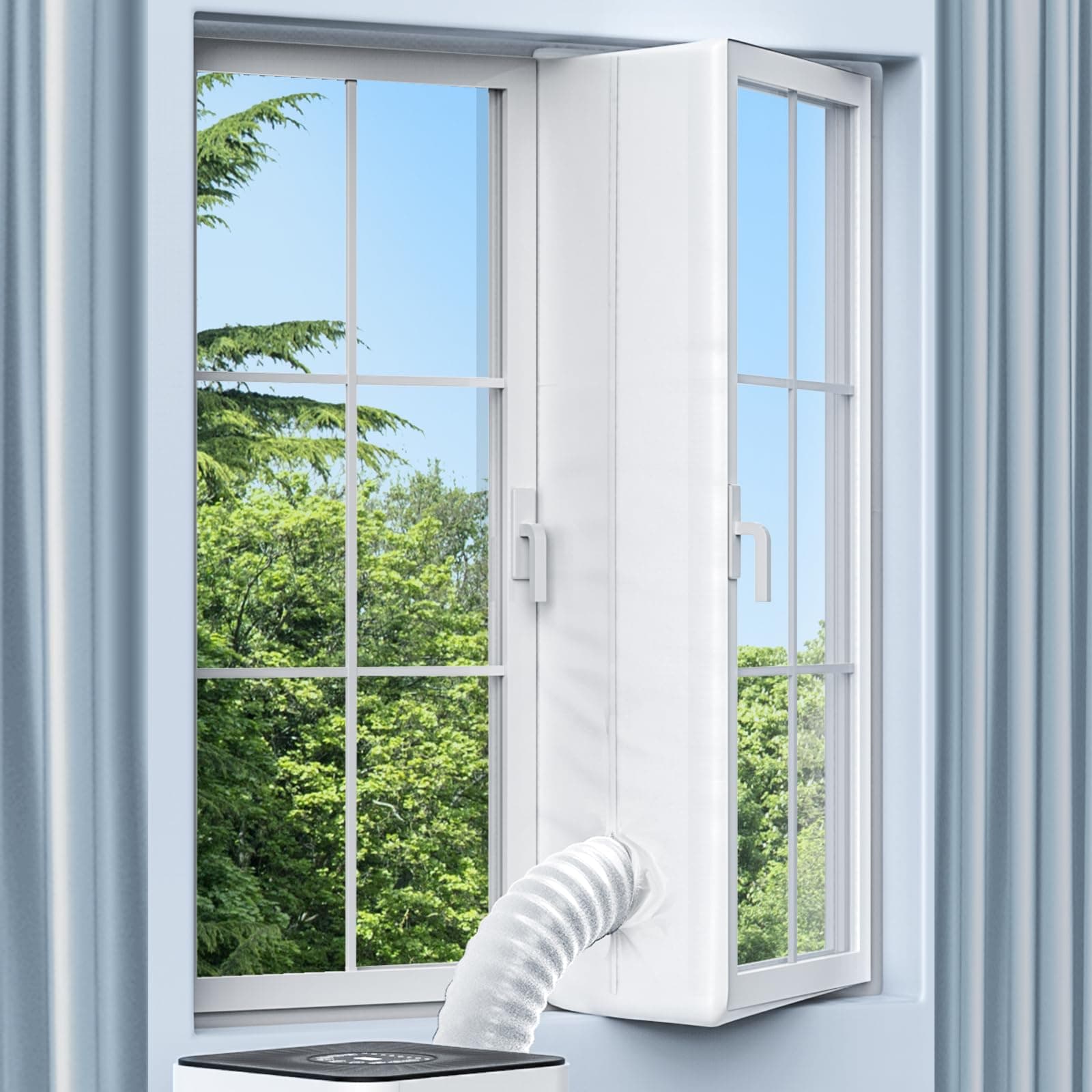 Klimaanlage Fensterabdichtung - Effiziente Kühlung und Energieeinsparung! ⛄️