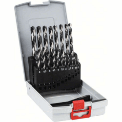 🔧🔩 Bosch Professional 19tlg. HSS Spiralbohrer PointTeQ Set - Spezielles Design für schnelles und präzises Bohren Angebot bei HelloDeals