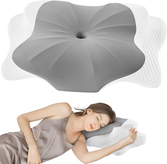 🌙 DONAMA Schlafkissen - Ergonomisches Nackenstützkissen