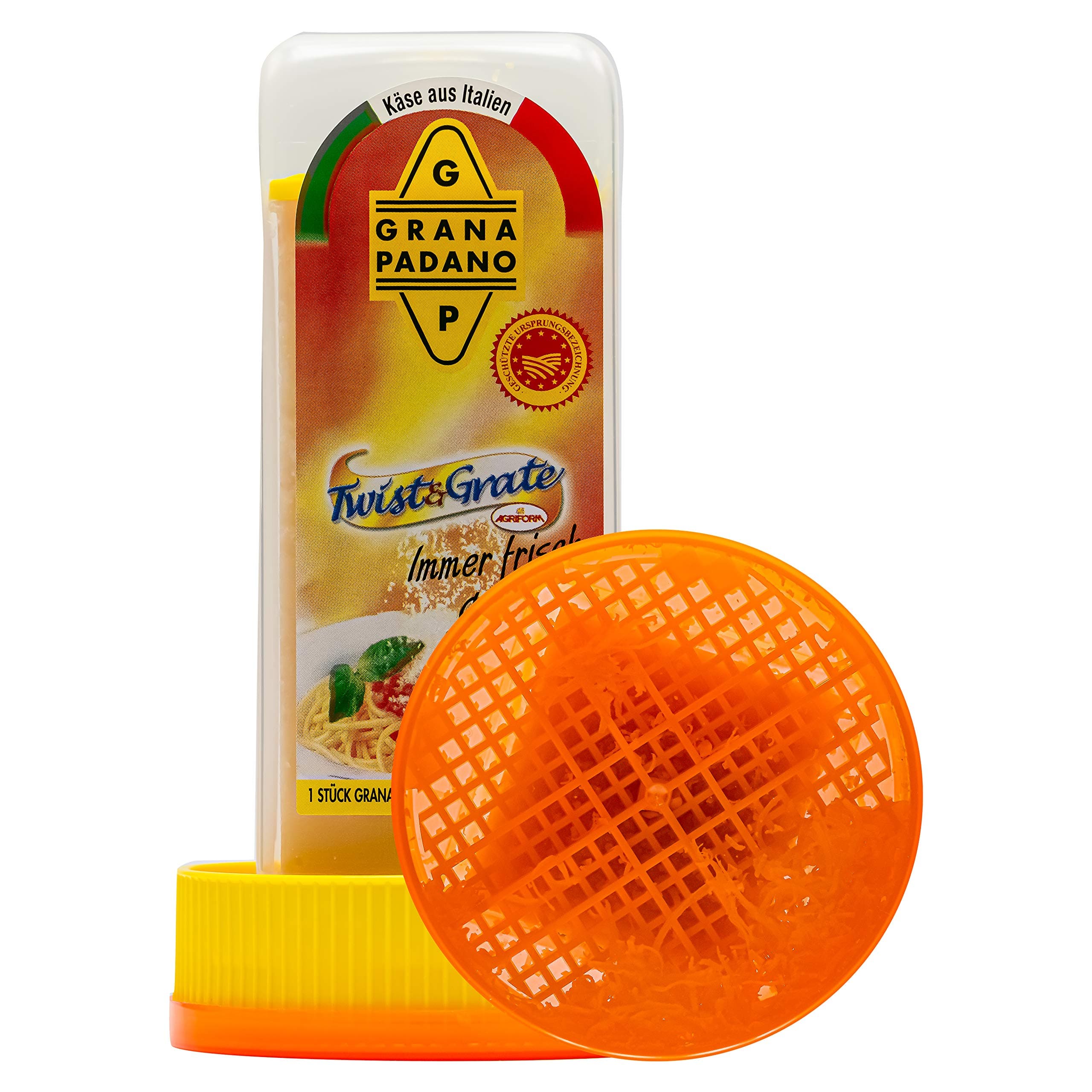 Angebot: Food-United GRANA PADANO DOP g.U Twist & Grate 2x 150g 🧀🍕🥗