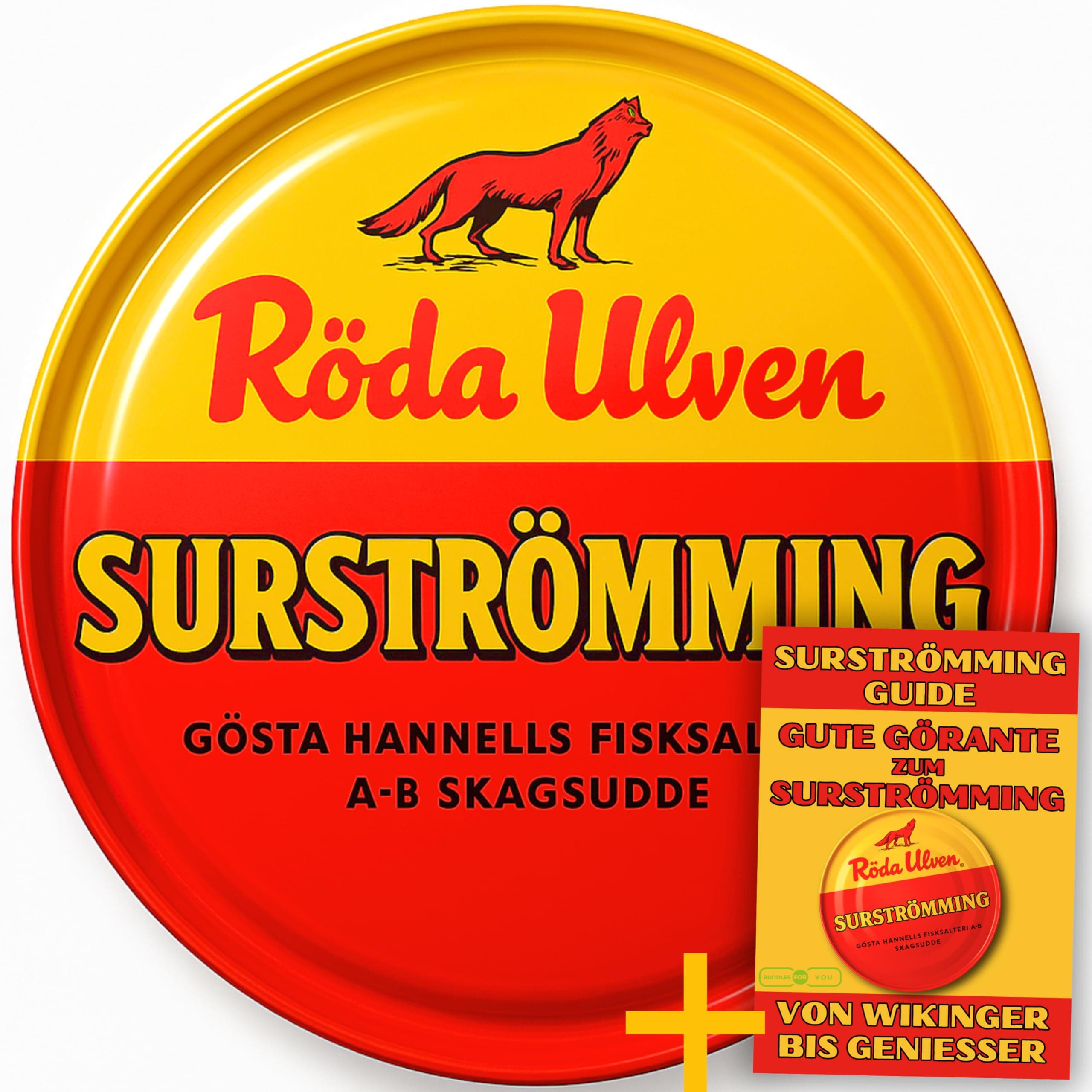 🐟🇸🇪 Surströmming Original von Röda Ulven - Schwedische Delikatesse 🇸🇪🐟