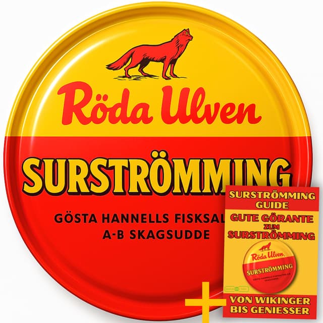🐟🇸🇪 Surströmming Original von Röda Ulven - Schwedische Delikatesse 🇸🇪🐟