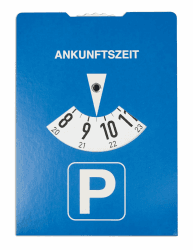Umweltfreundliche Papp-Parkscheibe - StVO-konform 🌳🚗 Angebot bei HelloDeals