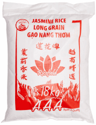 🌾 RICEFIELD Jasminreis 100% Langkorn 18 kg 🍚 Angebot bei HelloDeals
