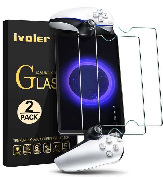 🎮 iVoler 2 Stück Schutz Glas für PlayStation Portal Remote Player 🛡️