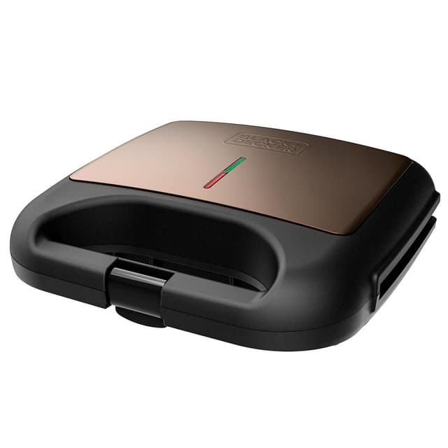🥪 BLACK+DECKER BXSA753 Sandwichmaker - 750W - Antihaftbeschichtete Platten 🥪