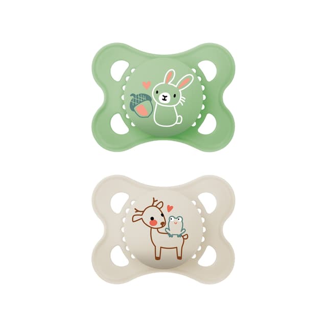 👶🐰🦌 MAM Original Schnuller im 2er-Set | Zahnfreundlich & Nachhaltig