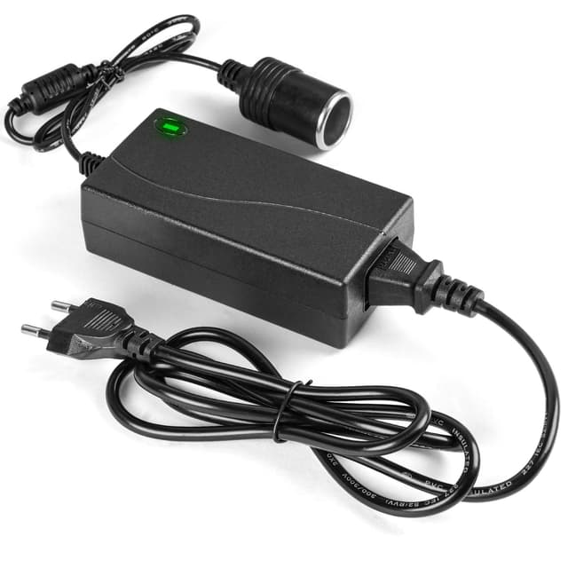 Adiwo KFZ Netzadapter, 5A 60W Spannungswandler AC auf DC 240V auf 12V