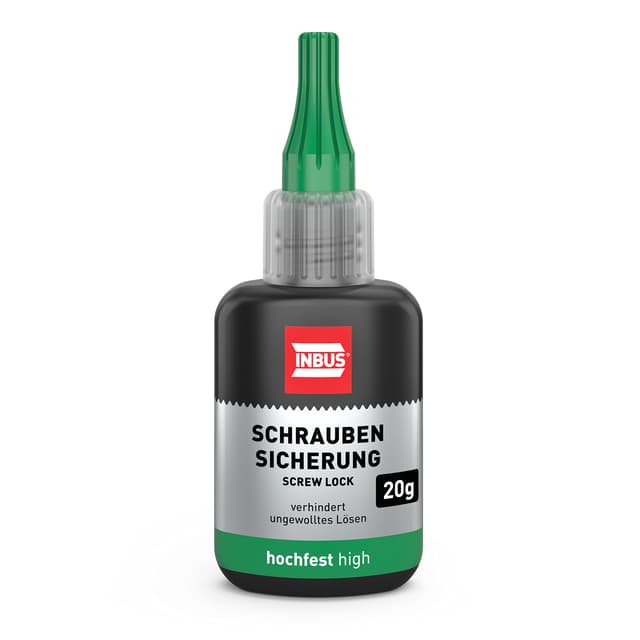 INBUS® 79680 Schraubensicherung hochfest, 20g 🛠️🔒 - Made in Germany