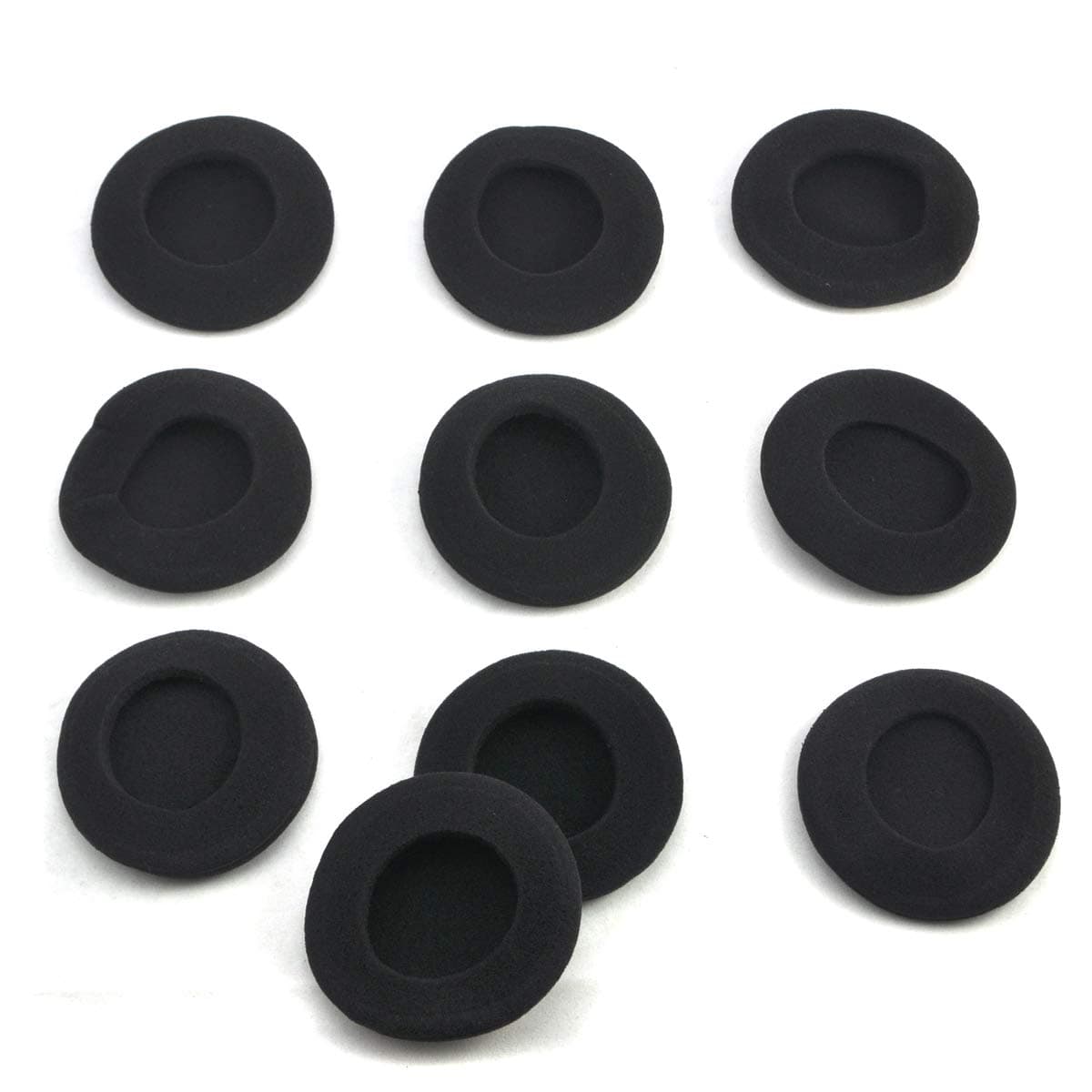 🎧 Simoutal 5 Paar Ersatz-Ohrhörerabdeckungen, 6cm Durchmesser Kopfhörer-Ersatzschaum (Schwarz) - Sonderangebot!