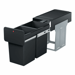🗑️ Hailo EcoLine Design Duo L Einbau-Mülltrennungs-System 🗑️ Angebot bei HelloDeals