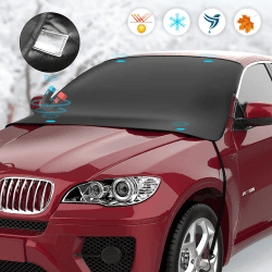 🚗 Senders Frontscheibenabdeckung - Schutz vor Eis, Schnee und Hitze! 🌞 Angebot bei HelloDeals