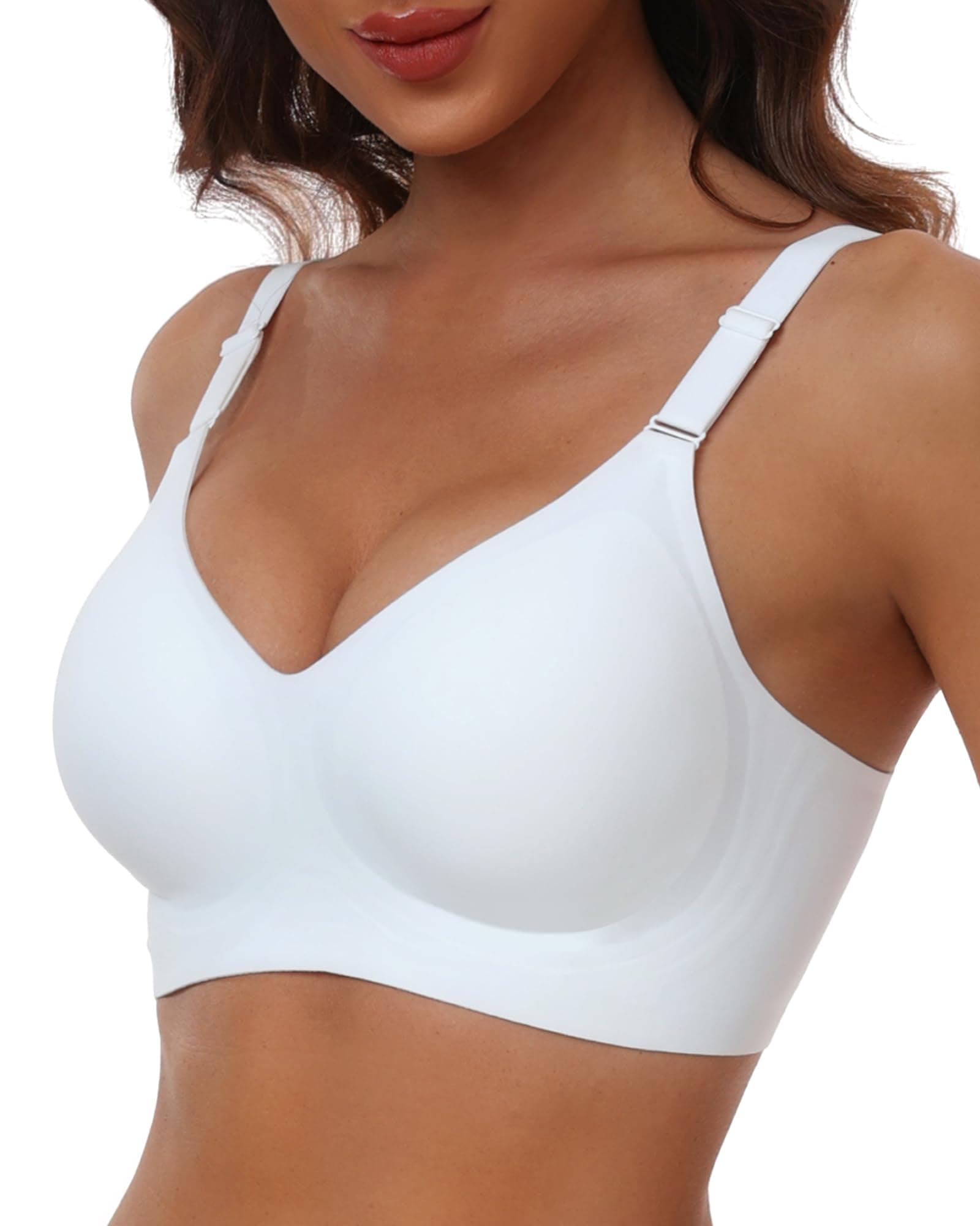 HORISUN Bequemer, Nahtloser BH mit vollständiger Abdeckung für Damen 🌸🌟