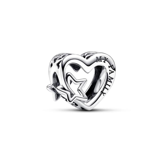 Pandora Moments Charms Herz & Stern, Sterlingsilber Herzen ❤️⭐️