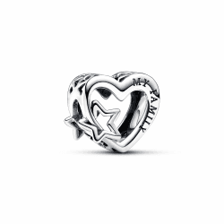 Pandora Moments Charms Herz & Stern, Sterlingsilber Herzen ❤️⭐️ Angebot bei HelloDeals