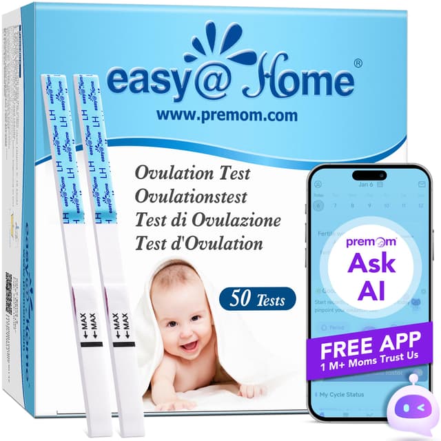🌟 Easy@Home Kinderwunsch 50 x Ovulationstest Fruchtbarkeitstests 🌟