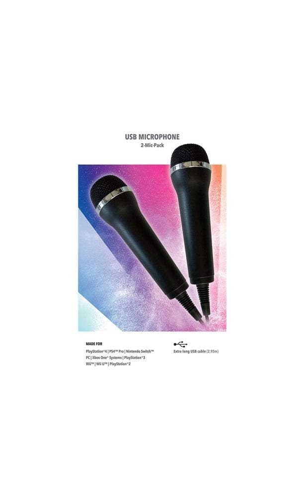 🎤🔥 Mikrofon Doppelpack für Karaoke Games! 🎮🎶
